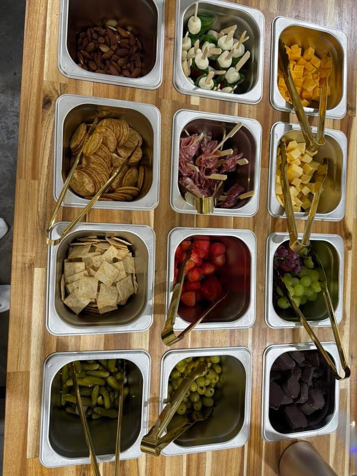 The Grazing Porch charcuterie spread
